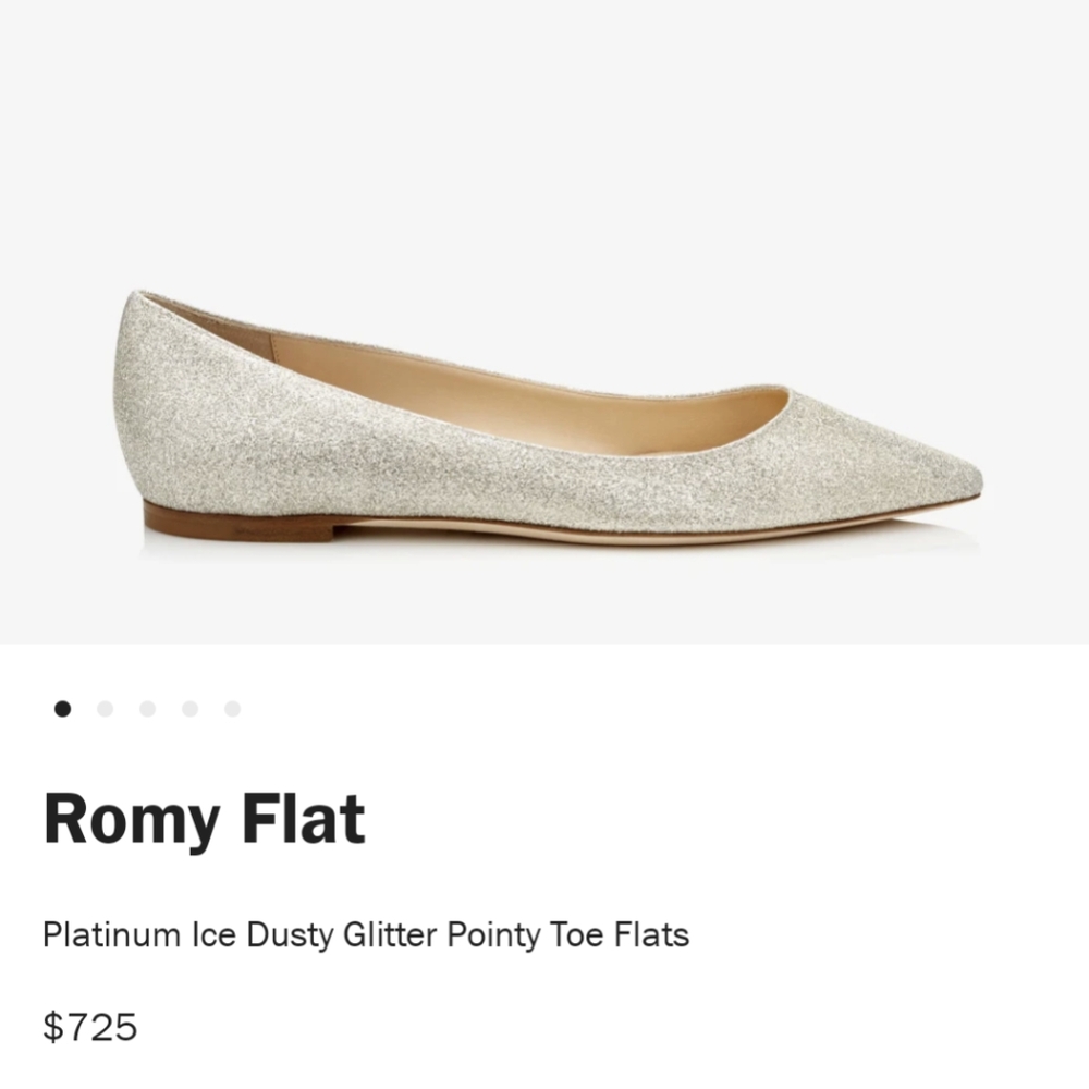Jimmy Choo Romy Flat (NEW)